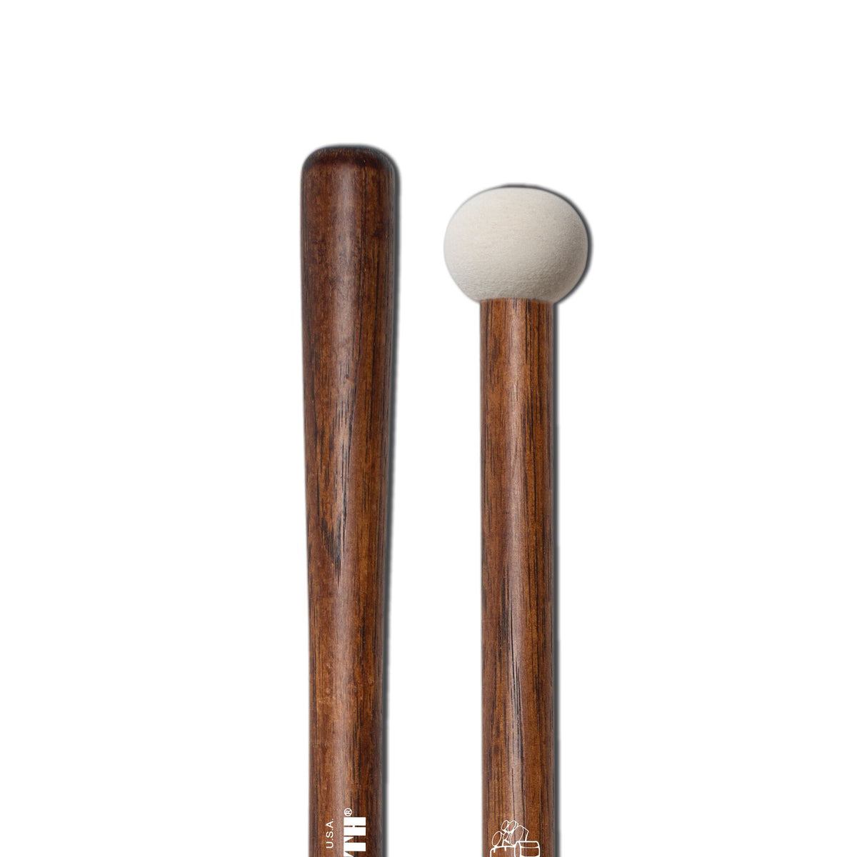 MB0H - Corpsmaster Marching Bass - Extra Small Head, Hard Mallets