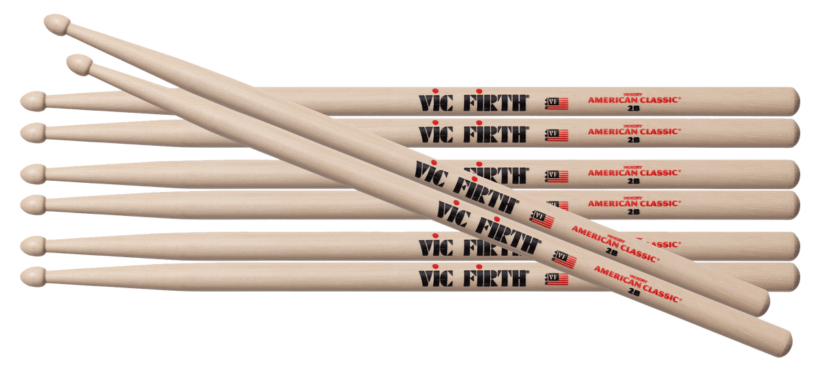 American Classic® 2B Drumsticks Value Pack