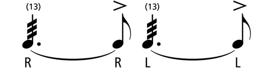 13: THIRTEEN STROKE ROLL