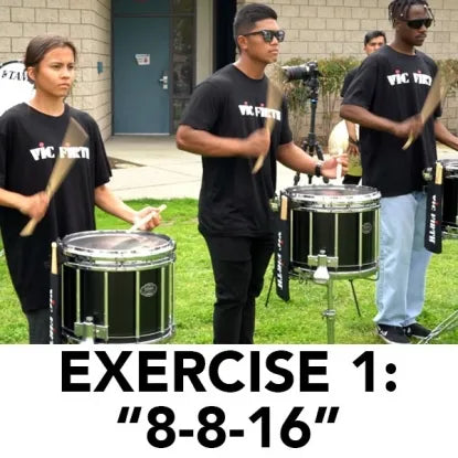 MARCHING PERCUSSION 101: EXERCISE #1