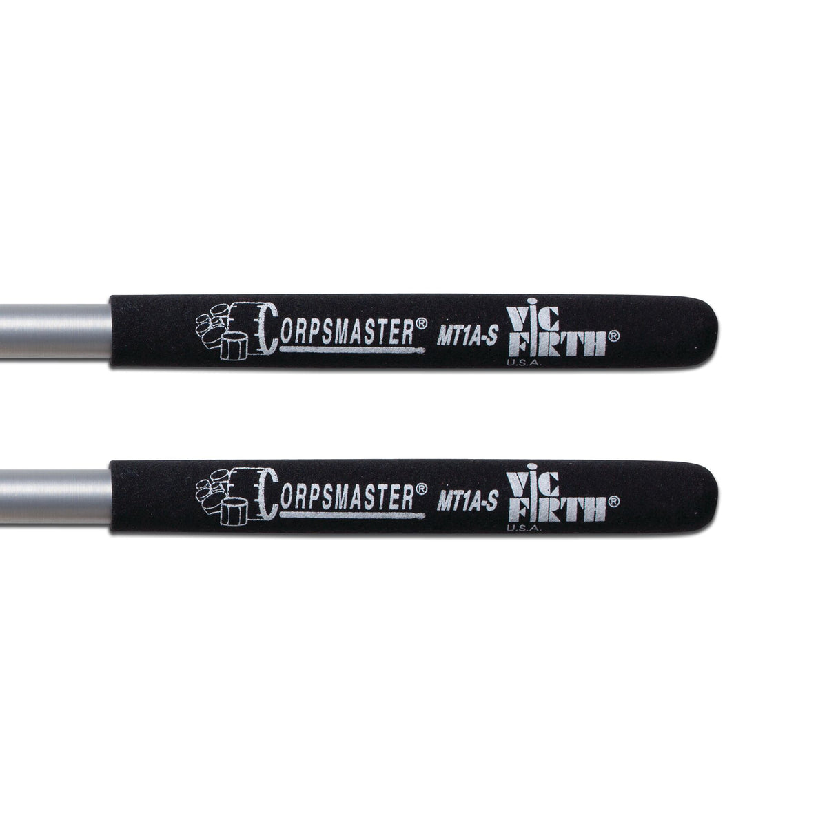MT1A-S - Corpsmaster Multi-Tenor - Extra Hard, Extra Heavy Gauge Shaft Mallets