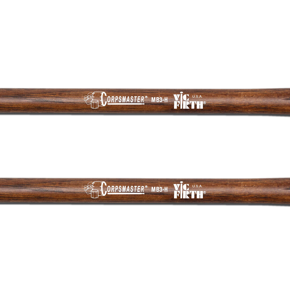 MB3H - Corpsmaster Marching Bass - Large Head, Hard Mallets