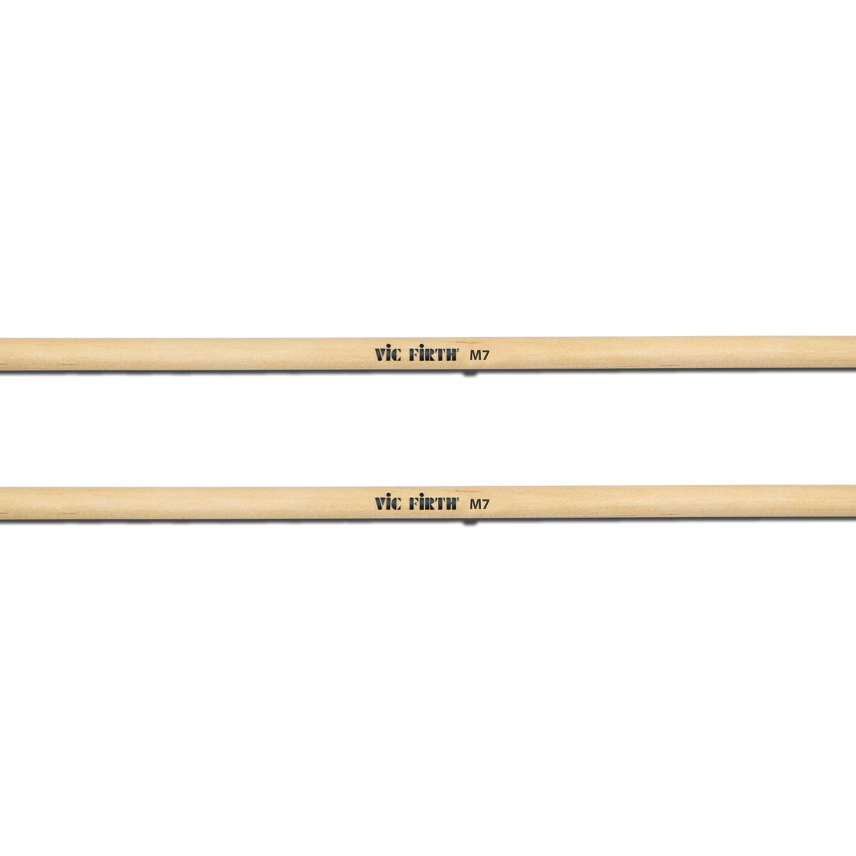M7 - American Custom Keyboard - Hard, Black Phenolic, 1 1/4" Mallets