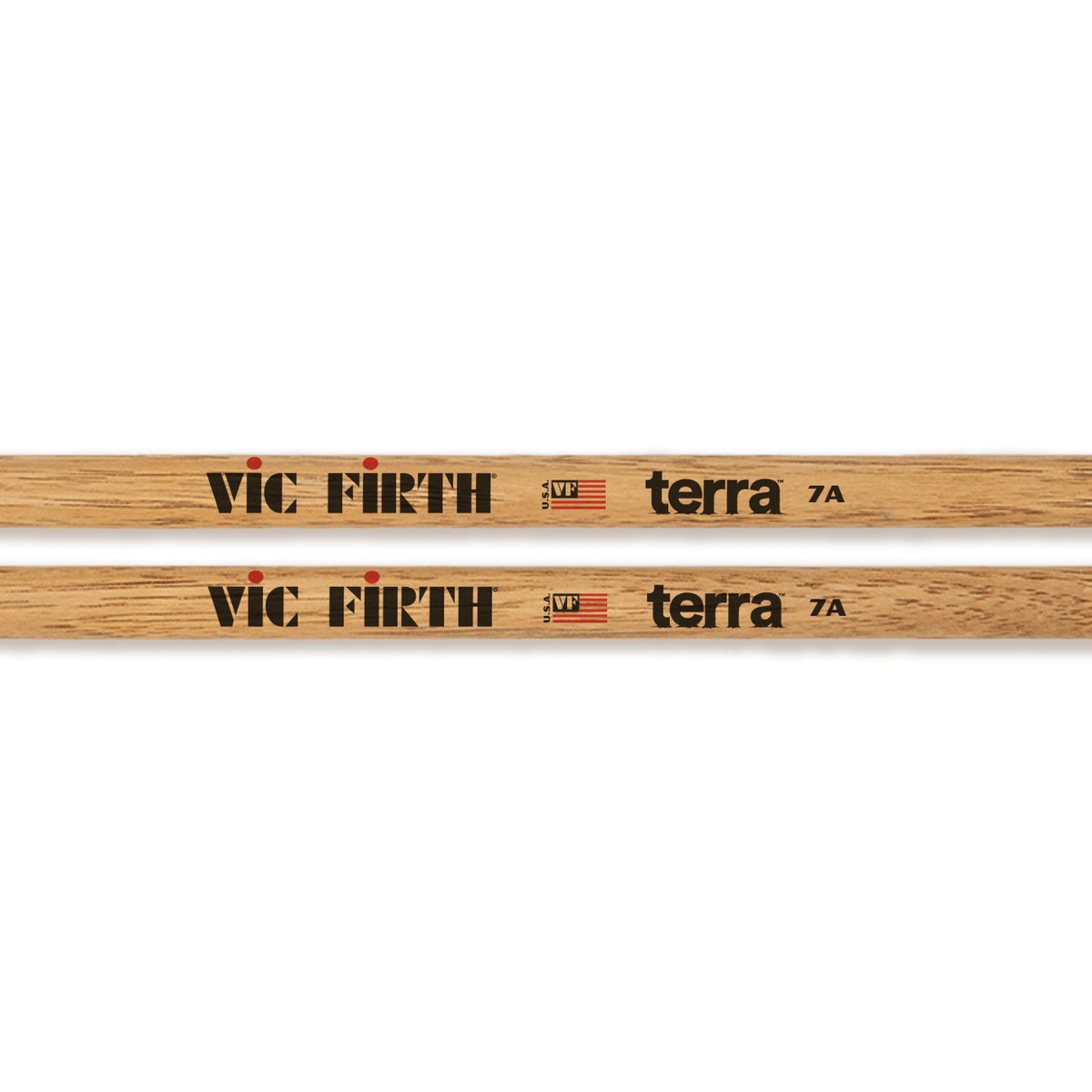 American Classic® 7AT Terra Series Drumsticks, Wood Tip